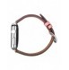 iCarer rembandsarmband för Apple Watch 49 mm / 45 mm / 44 mm / 42 mm brun-rosa (RIW120-PC)