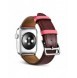 iCarer rembandsarmband för Apple Watch 49 mm / 45 mm / 44 mm / 42 mm brun-rosa (RIW120-PC)