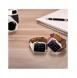 iCarer rembandsarmband för Apple Watch 49 mm / 45 mm / 44 mm / 42 mm brun-rosa (RIW120-PC)