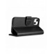 iCarer Plånboksfodral 2-i-1-fodral iPhone 14 Plus Anti-RFID-läder Flip-fodral Svart (WMI14220727-BK)