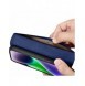 iCarer Plånboksfodral 2-i-1-fodral iPhone 14 Plus Anti-RFID-läder Flip-fodral Blå (WMI14220727-BU)