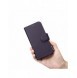 iCarer Plånboksfodral 2-i-1-fodral iPhone 14 Plus Anti-RFID Flip-fodral i läder mörklila (WMI14220727-DP)