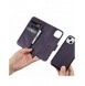 iCarer Plånboksfodral 2-i-1-fodral iPhone 14 Plus Anti-RFID Flip-fodral i läder mörklila (WMI14220727-DP)