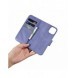 iCarer Plånboksfodral 2-i-1-fodral iPhone 14 Plus Anti-RFID-läder Flipfodral Ljuslila (WMI14220727-LP)