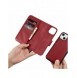 iCarer Plånboksfodral 2-i-1-fodral iPhone 14 Plus Anti-RFID-läder Flip-fodral Röd (WMI14220727-RD)