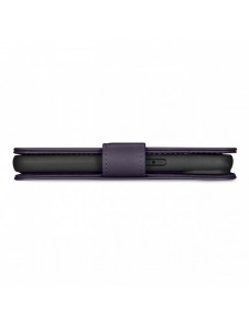 iCarer Plånboksfodral 2-i-1-fodral iPhone 14 Pro Anti-RFID-läder Flipfodral Mörklila (WMI14220726-DP)
