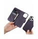 iCarer Plånboksfodral 2-i-1-fodral iPhone 14 Pro Max Anti-RFID Flip-fodral i läder mörklila (WMI14220728-DP)
