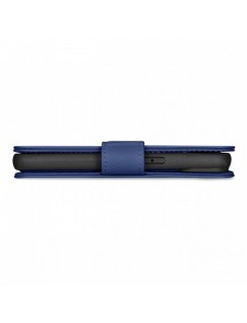 iCarer Plånboksfodral 2-i-1 skal iPhone 14 Pro Max Läder Flipfodral Anti-RFID Blå (WMI14220728-BU)