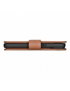 iCarer Plånboksfodral 2-i-1 skal iPhone 14 Pro Max Läder Flip Cover Anti-RFID Brun (WMI14220728-BN)