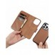 iCarer Plånboksfodral 2-i-1 skal iPhone 14 Pro Max Läder Flip Cover Anti-RFID Brun (WMI14220728-BN)