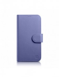iCarer Plånboksfodral 2-i-1 skal iPhone 14 Pro Max Läder Flip Cover Anti-RFID Ljuslila (WMI14220728-LP)