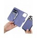 iCarer Plånboksfodral 2-i-1 skal iPhone 14 Pro Max Läder Flip Cover Anti-RFID Ljuslila (WMI14220728-LP)