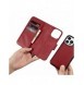 iCarer Plånboksfodral 2-i-1 skal iPhone 14 Pro Max Läder Flip Cover Anti-RFID Röd (WMI14220728-RD)