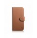 iCarer Wallet Case 2in1 iPhone 14 Pro Leather Flip Case Anti-RFID brun (WMI14220726-BN)