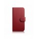 iCarer Wallet Case 2in1 iPhone 14 Pro Leather Flip Case Anti-RFID röd (WMI14220726-RD)