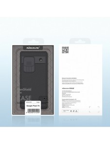 Google Pixel 7a pansarfodral med Nillkin CamShield Pro-fodral - svart