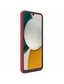 Hårt fodral för Samsung Galaxy A34 5G + Nillkin Super Frosted Shield telefonställ - Röd