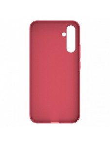 Hårt fodral för Samsung Galaxy A34 5G + Nillkin Super Frosted Shield telefonställ - Röd