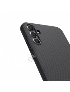 Hårt fodral för Samsung Galaxy A34 5G + Nillkin Super Frosted Shield telefonställ - Röd