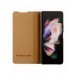 Läderfodral med flip och kameraskydd för Samsung Galaxy Z Fold 5 Nillkin Qin Leather Pro - Brun