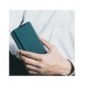 Läderfodral med flip och kameraskydd för Samsung Galaxy Z Fold 5 Nillkin Qin Leather Pro - Guld