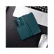 Läderfodral med flip och kameraskydd för Samsung Galaxy Z Fold 5 Nillkin Qin Leather Pro - Grön