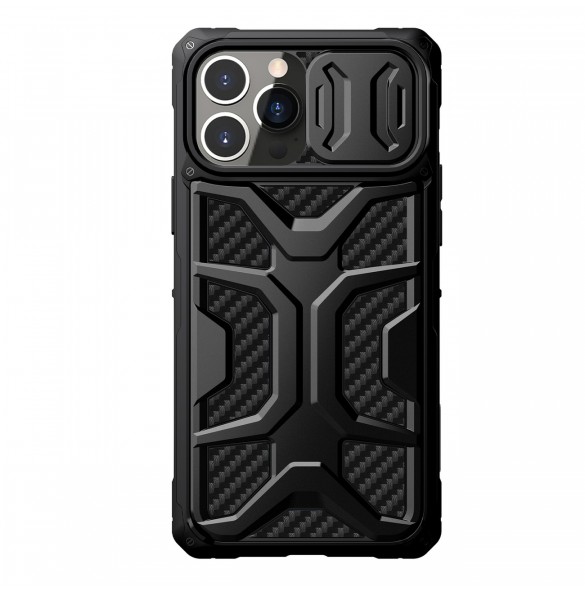 Nillkin Adventruer Fodral till iPhone 13 Pro Max pansarskal med kamerafodral svart