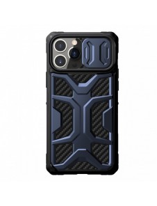 Nillkin Adventruer Fodral till iPhone 13 Pro Max pansarskal med kamerafodral blå