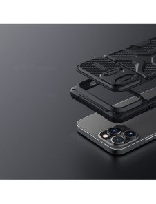 Nillkin Adventruer Fodral till iPhone 13 Pro Max pansarskal med kamerafodral rött