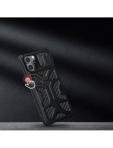 Nillkin Adventruer Fodral till iPhone 13 Pro Max pansarskal med kamerafodral rött