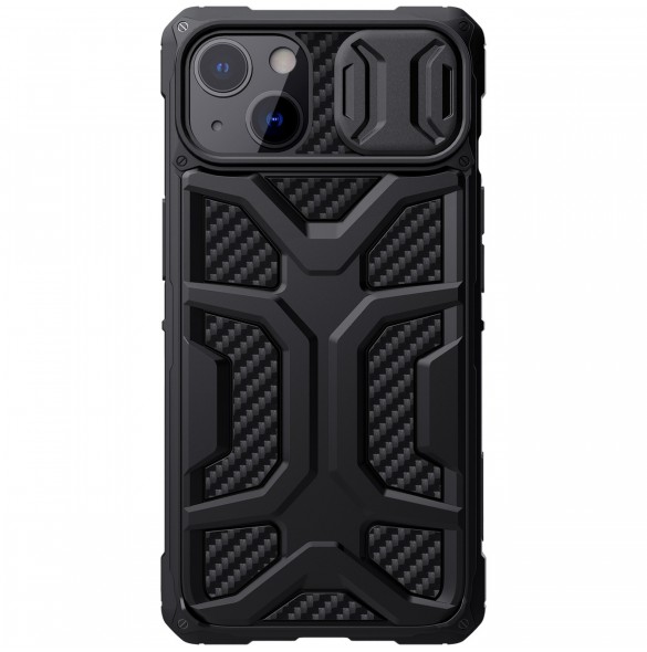 Nillkin Adventruer Fodral iPhone 13 fodral pansarskal med kamerafodral svart