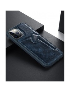 Nillkin Aoge Läderfodral äkta läder skyddande plånboksfodral iPhone 12 mini brun