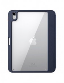Nillkin Bevel Läderfodral för iPad 10,9'' 2022 (10 gen.) smart skal med flipstativ blå