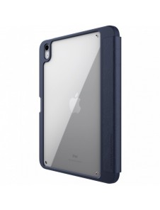 Nillkin Bevel Läderfodral för iPad 10,9'' 2022 (10 gen.) smart skal med flipstativ blå