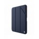 Nillkin Bevel Läderfodral för iPad 10,9'' 2022 (10 gen.) smart skal med flipstativ blå
