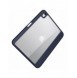 Nillkin Bevel Läderfodral för iPad 10,9'' 2022 (10 gen.) smart skal med flipstativ blå