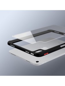 Nillkin Bevel Läderfodral för iPad 10,9'' 2022 (10 gen.) smart skal med flipstativ blå