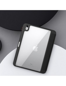 Nillkin Bevel Läderfodral för iPad 10,9'' 2022 (10 gen.) smart skal med flipstativ blå