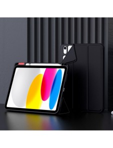 Nillkin Bevel Läderfodral för iPad 10,9'' 2022 (10 gen.) smart skal med flipstativ blå
