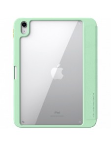 Nillkin Bevel läderfodral för iPad 10,9'' 2022 (10 gen.) smart skalskydd med flipstativ grön