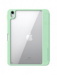 Nillkin Bevel läderfodral för iPad 10,9'' 2022 (10 gen.) smart skalskydd med flipstativ grön