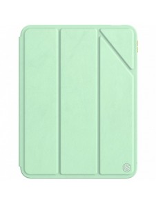 Nillkin Bevel läderfodral för iPad 10,9'' 2022 (10 gen.) smart skalskydd med flipstativ grön