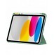 Nillkin Bevel läderfodral för iPad 10,9'' 2022 (10 gen.) smart skalskydd med flipstativ grön