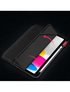 Nillkin Bevel läderfodral för iPad 10,9'' 2022 (10 gen.) smart skalskydd med flipstativ grön