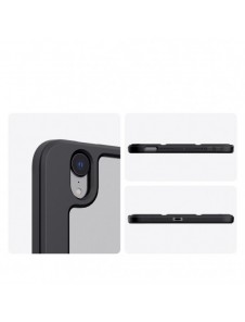 Nillkin Bevel Läderfodral för iPad mini 2021 skal med flip smart sovfodral svart
