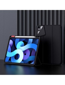 Nillkin Bevel Läderfodral för iPad mini 2021 skal med flip smart sovfodral svart