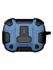 Nillkin Bounce Pro Case-fodral för AirPods Pro 2 pansarfodral för hörlurar blå