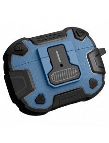 Nillkin Bounce Pro Case-fodral för AirPods Pro 2 pansarfodral för hörlurar blå