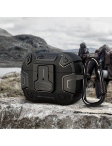 Nillkin Bounce Pro Case-fodral för AirPods Pro 2 pansarfodral för hörlurar blå