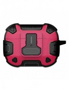 Nillkin Bounce Pro Case fodral för AirPods Pro 2 pansarfodral för hörlurar röd
